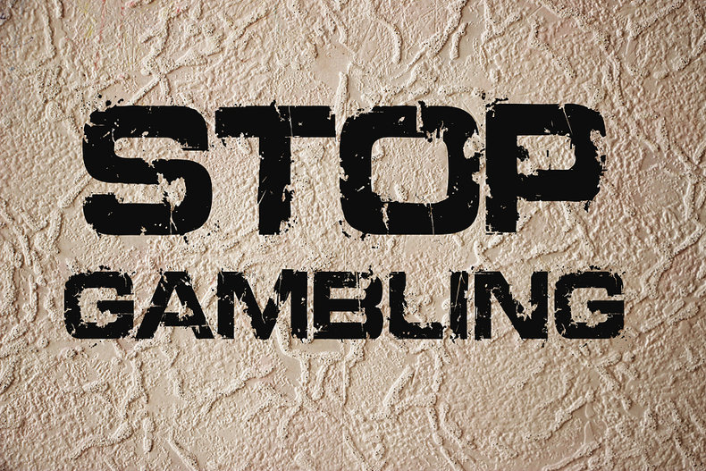 Stop Gambling Sign